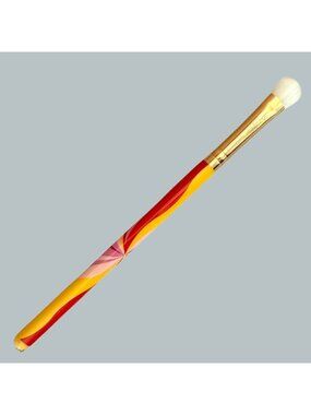 SLMISSGLAM P12 Eyeshadow Brush Soft Synthetic Bristles Retro Handle